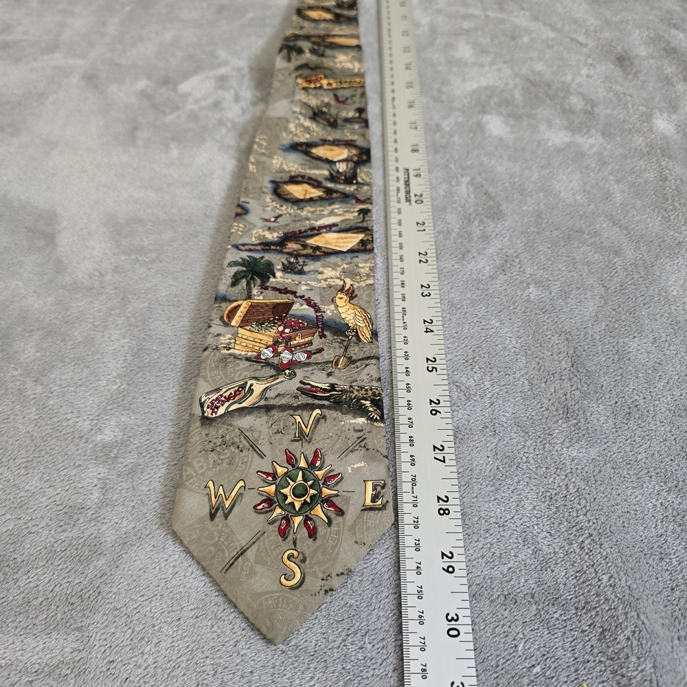 Vintage Tabasco Sauce Neck Tie 100% Silk Novelty Made in USA Casual Classicore